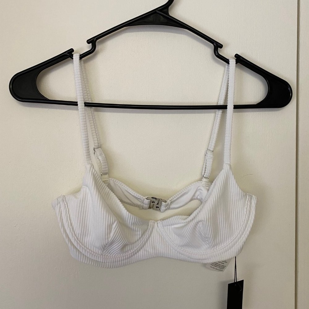 Glassons NWT White Bikini Top